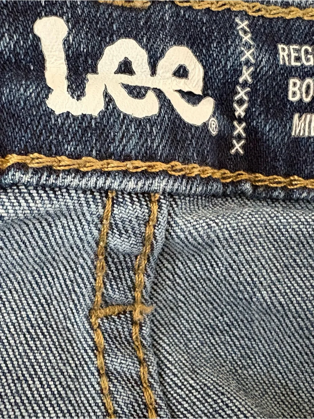 Dark Wash Straight Leg Jeans
